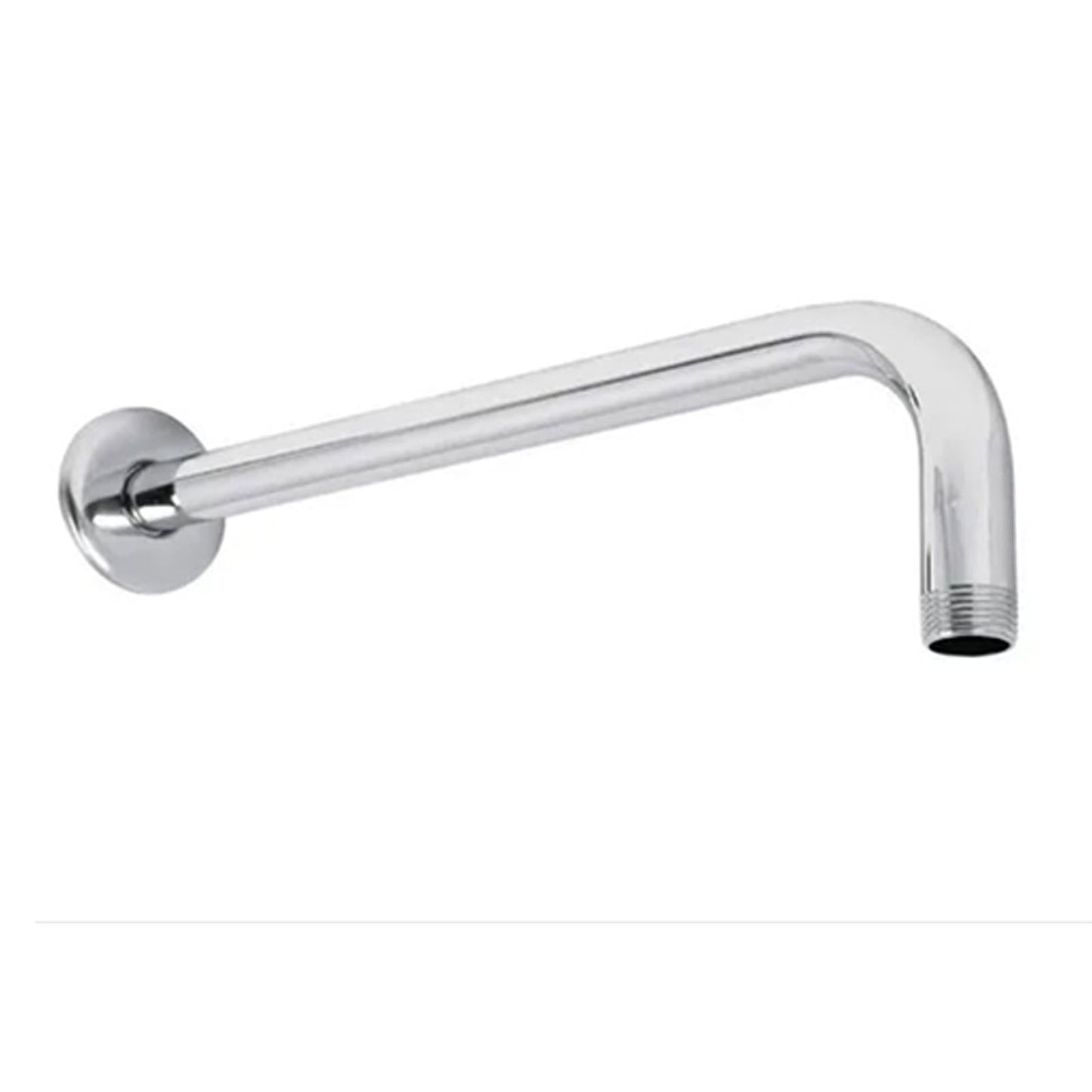 Shower Arm Pipe 50m Total Length 20mm Diameter Round Stainless Steel Chrome Plated Rust Resistance Shower Head Arm