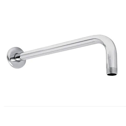 Shower Arm Pipe 50m Total Length 20mm Diameter Round Stainless Steel Chrome Plated Rust Resistance Shower Head Arm