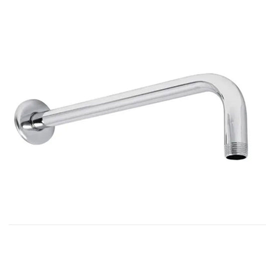 Shower Arm Pipe 50m Total Length 20mm Diameter Round Stainless Steel Chrome Plated Rust Resistance Shower Head Arm