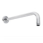 Shower Arm Pipe 50m Total Length 20mm Diameter Round Stainless Steel Chrome Plated Rust Resistance Shower Head Arm