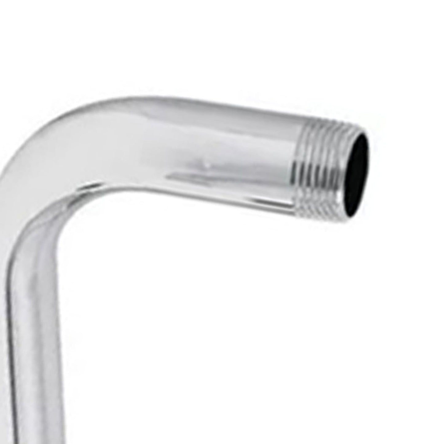 Shower Arm Pipe 50m Total Length 20mm Diameter Round Stainless Steel Chrome Plated Rust Resistance Shower Head Arm