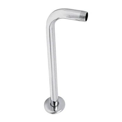 Shower Arm Pipe 50m Total Length 20mm Diameter Round Stainless Steel Chrome Plated Rust Resistance Shower Head Arm