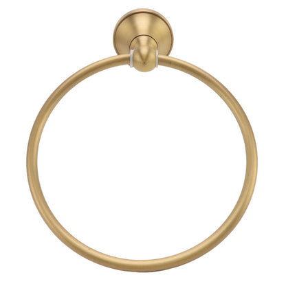 Wall Mounted Towel Ring Heavy Duty Antique Brass Towel Holder for Bathroom Accessories