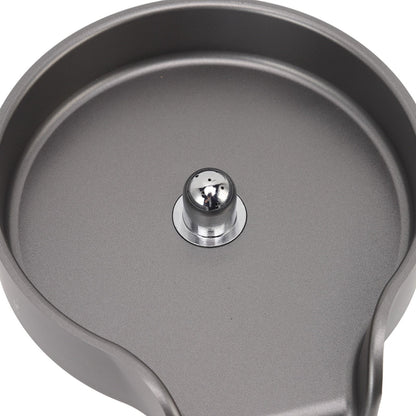Glass Rinser for Kitchen Sink Bar Accessories High Pressure Spray Wash Sink Glass Cleaner Cup Washer Grey