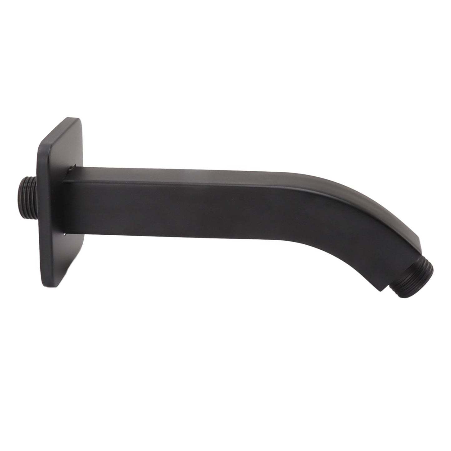 Shower Arm Extension Tube Brass Shower Head Extender Home Decoration NPT for Bathroom Black