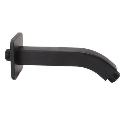 Shower Arm Extension Tube Brass Shower Head Extender Home Decoration NPT for Bathroom Black