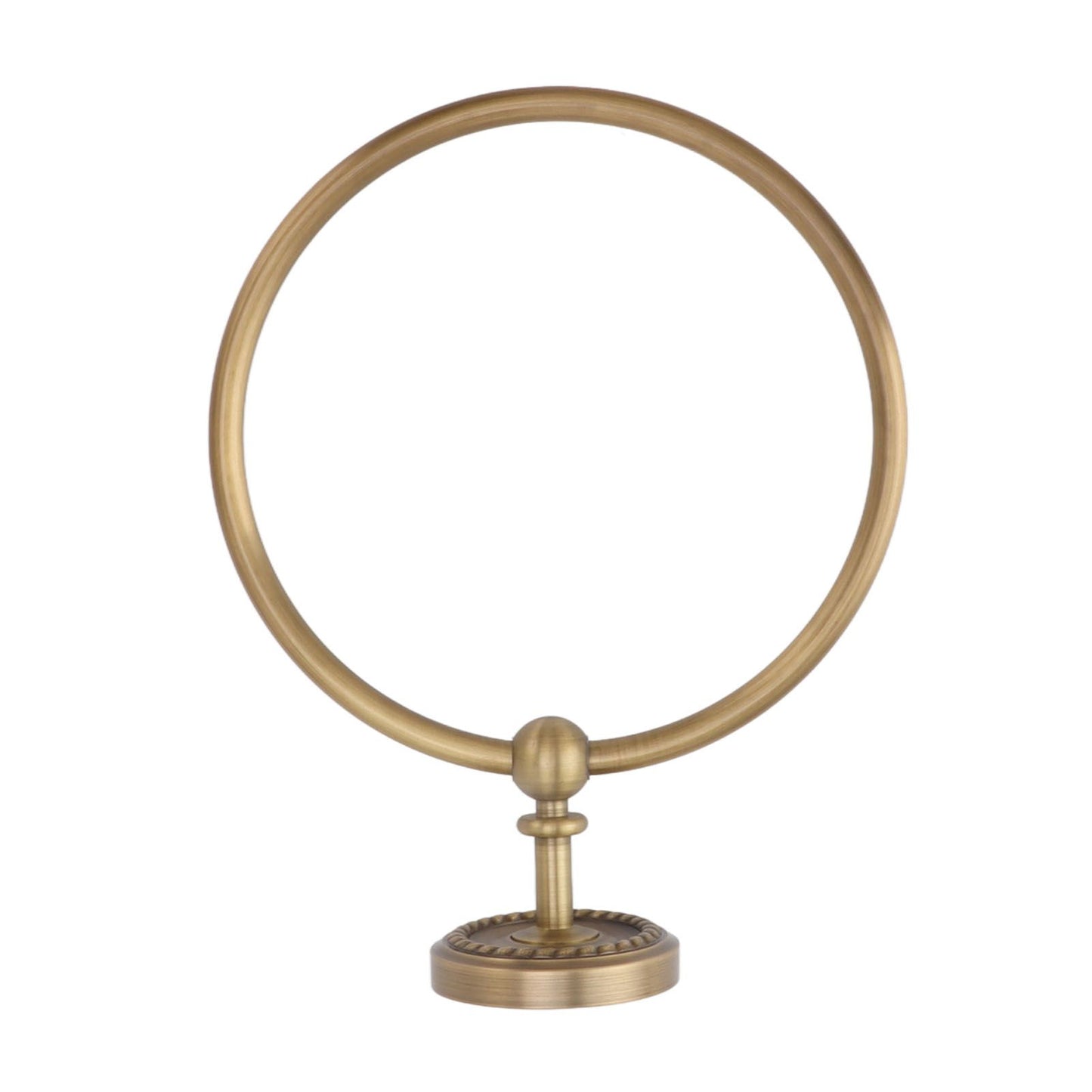 Bath Towel Ring Copper Round Wall Mounted Hand Shower Towel Holder Rack for Bathroom 970830