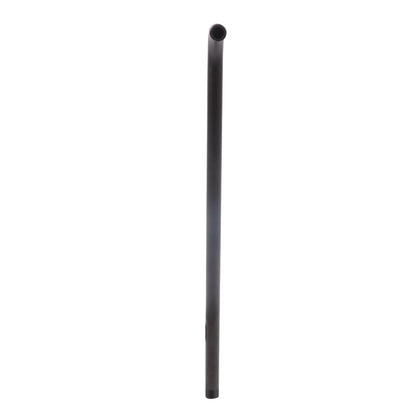 Shower Arm Stainless Steel Shower Head Extension Pipe Bathroom Shower Hardware Accessories Black 52cm
