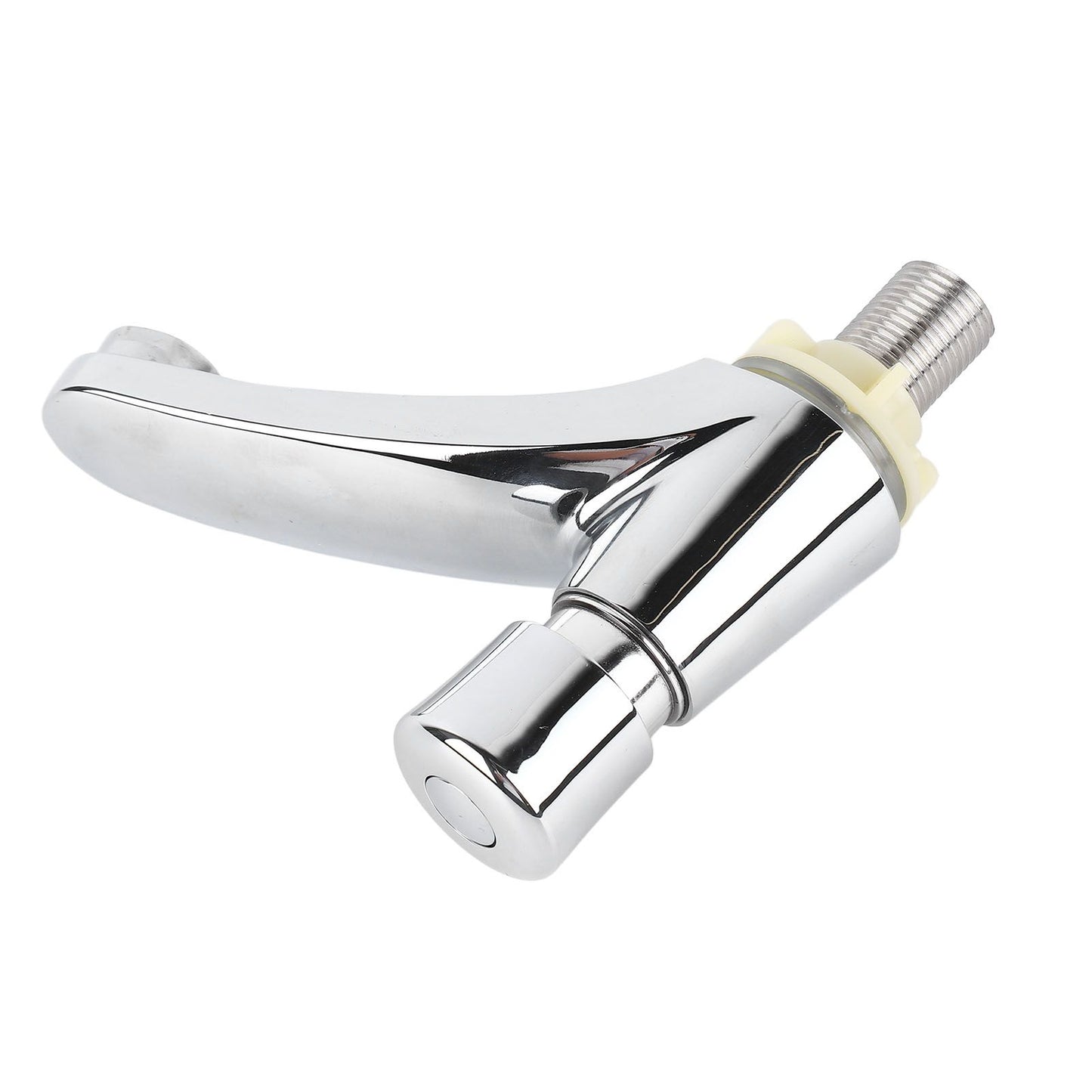 Time Delay Basin Sink Faucet Copper Alloy Push Switch Water Saving Tap for Home Kitchen Bathroom Hotel