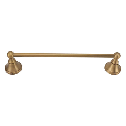Towel Bar European Style Retro Shower Towel Rack Wall Mounted Copper Towel Rail Holder for Bathroom