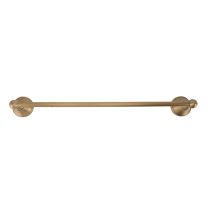 Copper Towel Bar European Style Towel Rack Single Rod Multipurpose Towel Bar Holder for Bathroom Toilet
