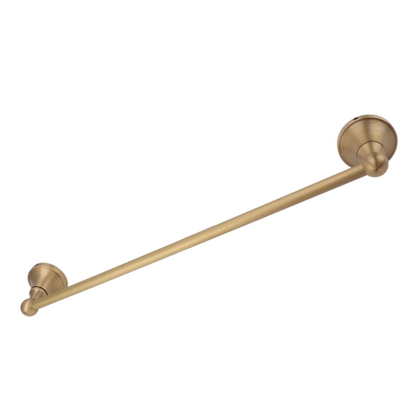Copper Towel Bar European Style Towel Rack Single Rod Multipurpose Towel Bar Holder for Bathroom Toilet