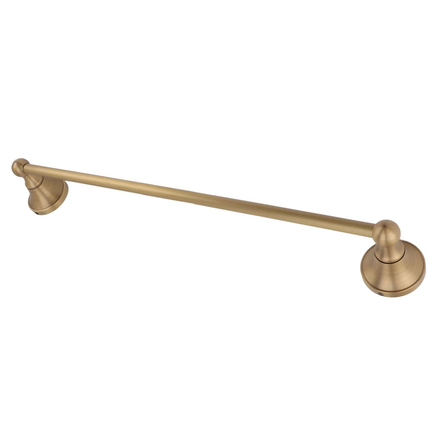 Copper Towel Bar European Style Towel Rack Single Rod Multipurpose Towel Bar Holder for Bathroom Toilet