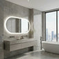 Interior Ave - 60 x 120cm Oval Frameless LED Bathroom Mirror