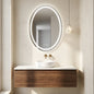 Interior Ave - 50 x 70cm Oval Frameless LED Bathroom Mirror