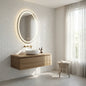 Interior Ave - 60 x 80cm Oval Frameless LED Bathroom Mirror