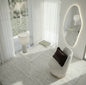 Interior Ave - Opal Irregular LED Wall Mirror – Backlit Statement Mirror