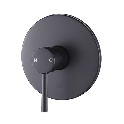 Shower Bath Mixer Tap Bathroom Electroplated Matte Black