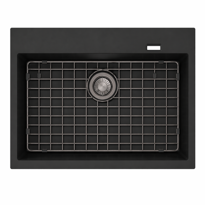 Stainless Steel Gunmetal Sink Grid for Carysil Waltz 780