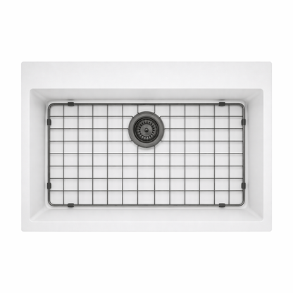 Stainless Steel Gunmetal Sink Grid for Carysil Waltz 780