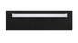 200mm Dilusso Black Glass Warming Drawer