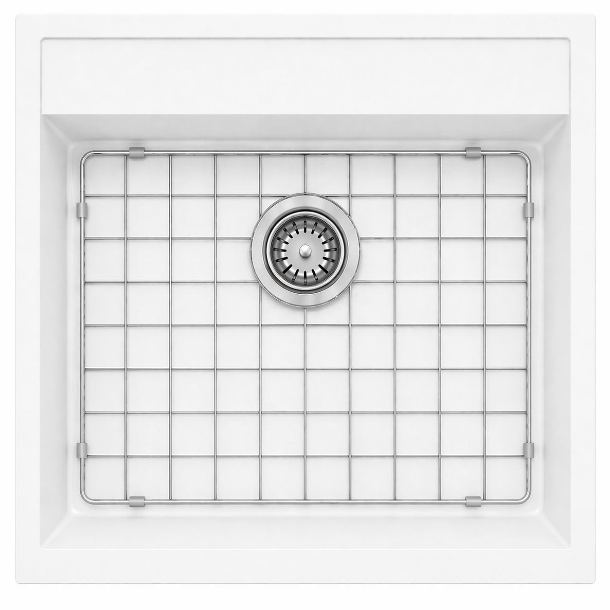 Stainless Steel Chrome Sink Grid for Carysil Waltz 560FE