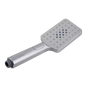 Square 3 Functions Brushed Nickel Rainfall Handheld Shower Head