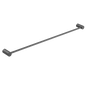 CADDENCE Series Brushed Gun Metal Grey Single Towel Rail 800mm