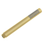 Round Single Function Brushed Brass Handheld Shower (Brass)