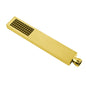 Brushed Brass Square Handheld Shower Spray Head