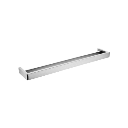 IVANO Series Square Chrome Double Towel Rail 600mm