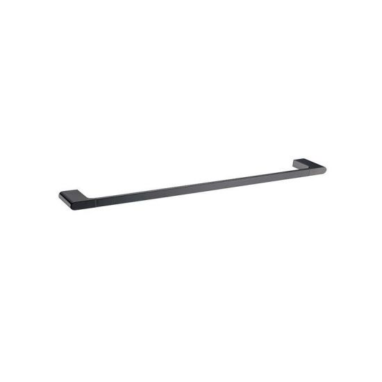 VOG Series Gun Metal Grey Single Towel Rail 600mm