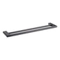 VOG Series Gun Metal Grey Double Towel Rail 800mm