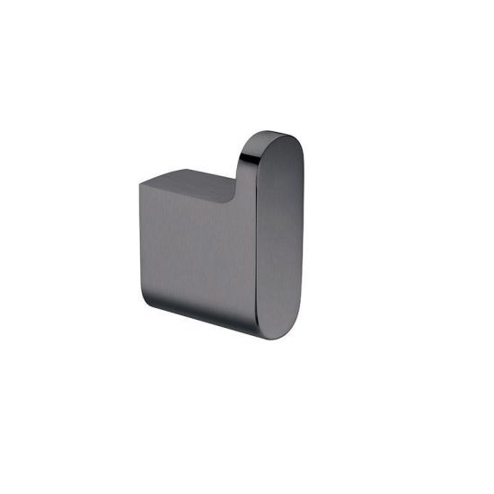 VOG Series Gun Metal Grey Round Robe Hook