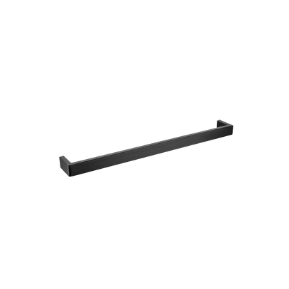 IVANO - 600mm Black Single Towel Rail