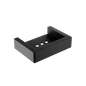 IVANO Series Square Black Soap Dish Holder