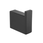 IVANO Series Square Black Robe Hook