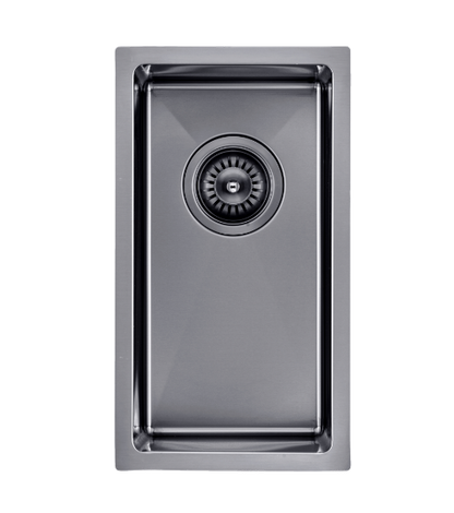 250x450x215mm 1.2mm Handmade Top/Undermount Single Bowl Kitchen Sink